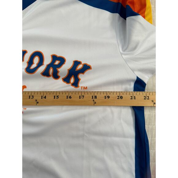 New York Mets Shirt Mens Large MLB Baseball Cooperstown Collection Tee - Picture 6 of 6